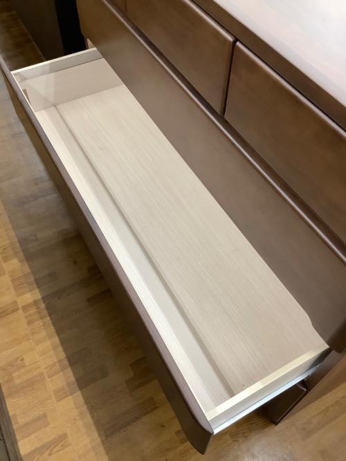 ニトリ 4段チェスト ダークブラウン オウカ2