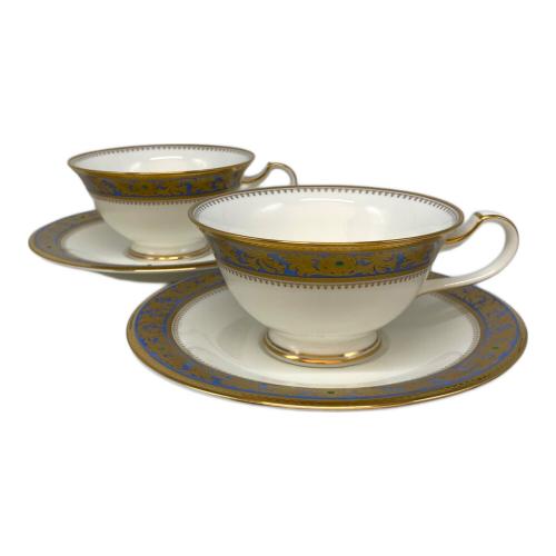 Noritake (ノリタケ) カップ&ソーサー グランブロシェ 2Pセット
