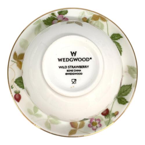 Wedgwood (ウェッジウッド) ジャパニーズティーカップ＆ソーサー ワイルドストロベリー 6Pセット