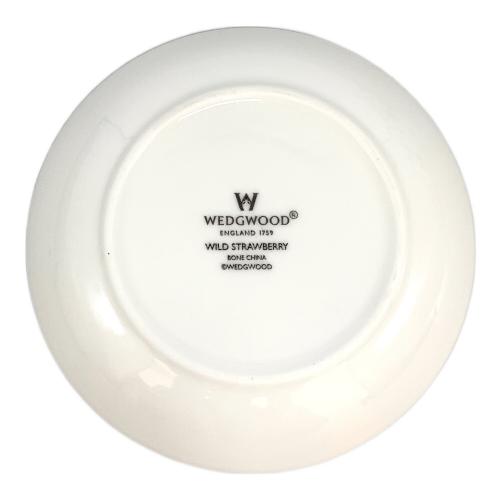 Wedgwood (ウェッジウッド) ジャパニーズティーカップ＆ソーサー ワイルドストロベリー 6Pセット