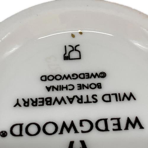 Wedgwood (ウェッジウッド) ジャパニーズティーカップ＆ソーサー ワイルドストロベリー 6Pセット