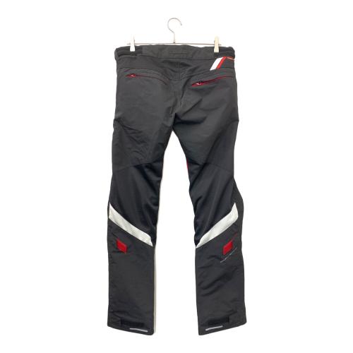 TAICHI (タイチ) ライディングパンツ メンズ SIZE BM ブラック×レッド クロスオーバー メッシュ ライディング パンツ RSY246