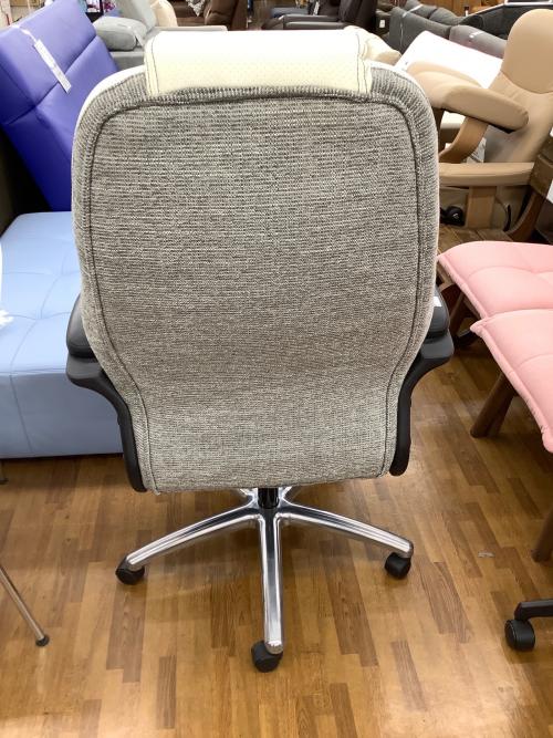 ITOKI (イトーキ) ワークチェアー ホワイト×ブラック YCR-WHLG-EL 合皮×ファブリック ADRENA