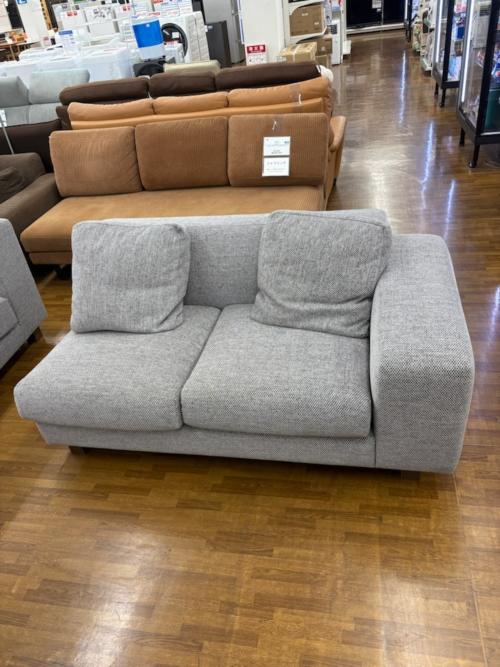 NOYES (ノイス) コーナーソファー グレー ファブリック