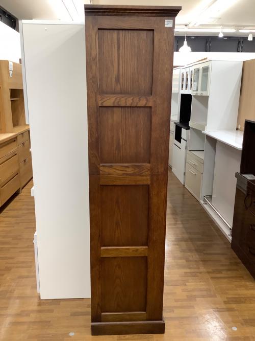 EZO キッチンボード ブラウン 水屋箪笥125 蝦夷民芸家具 潤い