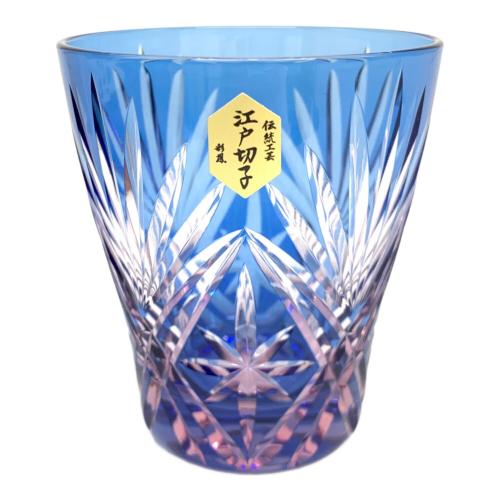 江戸切子 硝子工房 彩鳳 ミニオールド 剣菱星文様