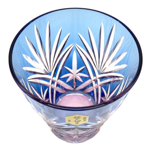 江戸切子 硝子工房 彩鳳 ミニオールド 剣菱星文様