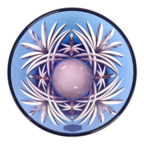 江戸切子 硝子工房 彩鳳 ミニオールド 剣菱星文様