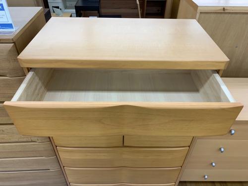 島忠 (シマチュウ) ハイチェスト ナチュラル 43 6段 ビューティEX