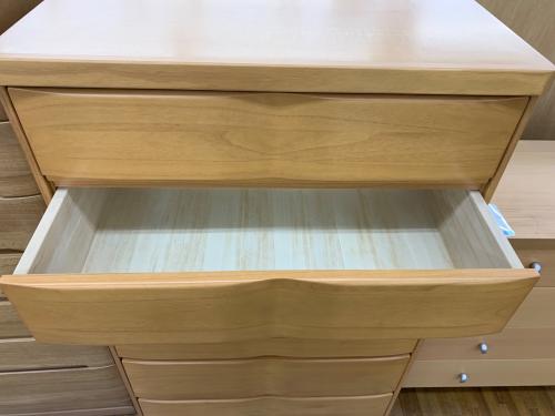 島忠 (シマチュウ) ハイチェスト ナチュラル 43 6段 ビューティEX