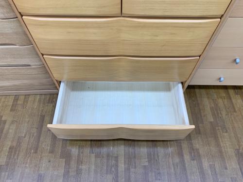 島忠 (シマチュウ) ハイチェスト ナチュラル 43 6段 ビューティEX