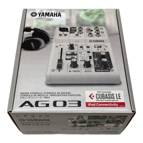 YAMAHA (ヤマハ) オーディオインターフェイス AG03