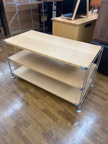 （廃盤品）無印良品 スチールユニットシェルフ 5段 MUJI (無印良品) - 廃盤品 無印良品 スチールユニットシェルフ グレー