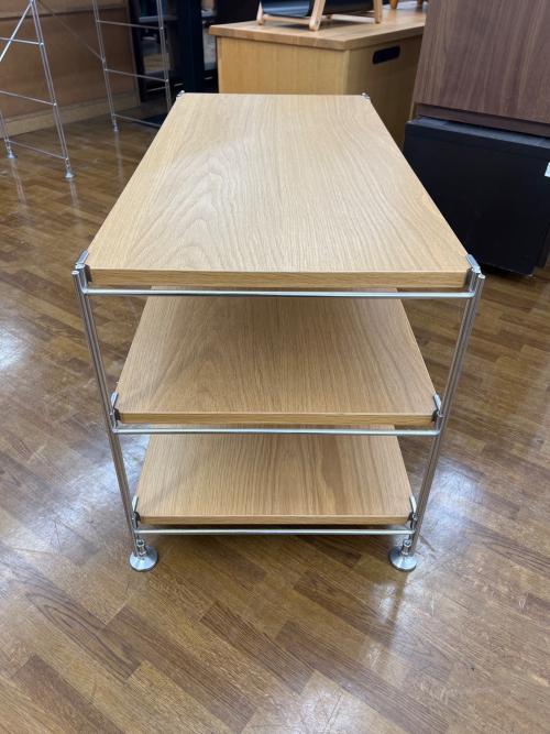 無印良品 (ムジルシリョウヒン) ユニットシェルフ  ナチュラル×シルバー