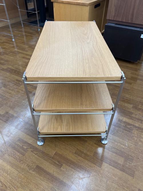 無印良品 (ムジルシリョウヒン) ユニットシェルフ  ナチュラル×シルバー