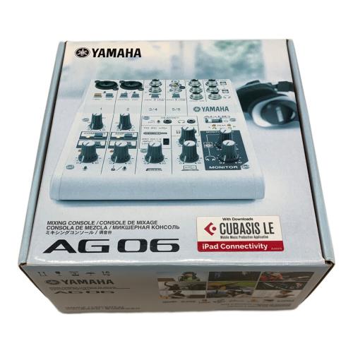 YAMAHA (ヤマハ) ミキシングコンソール AG06
