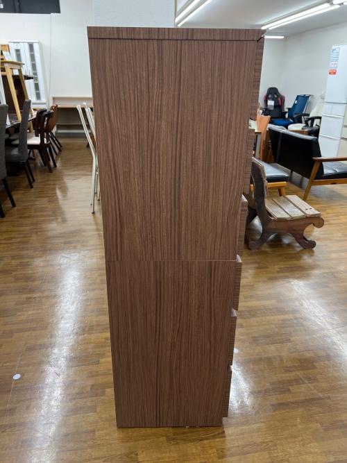 ニトリ 6段チェスト ブラウン クエス 80-6HC