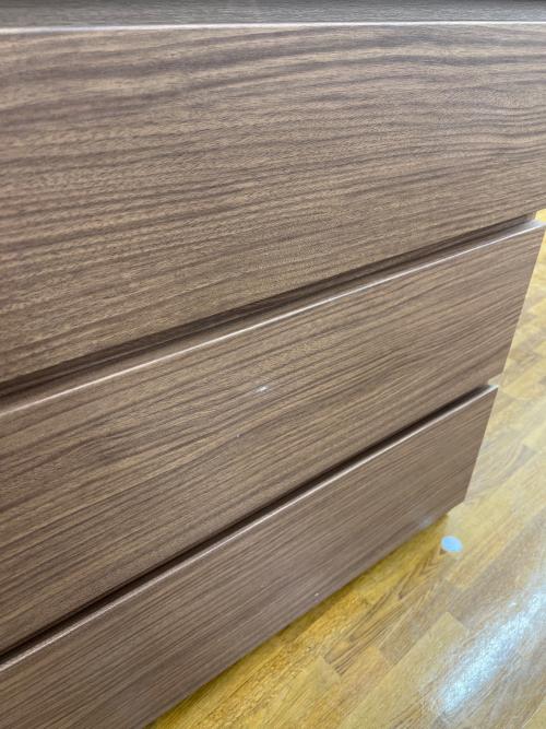 ニトリ 6段チェスト ブラウン クエス 80-6HC