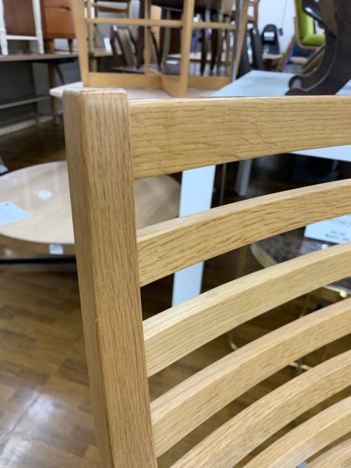 秋田木工 (アキタモッコウ) ダイニングチェアー N005 ナチュラル×ホワイト