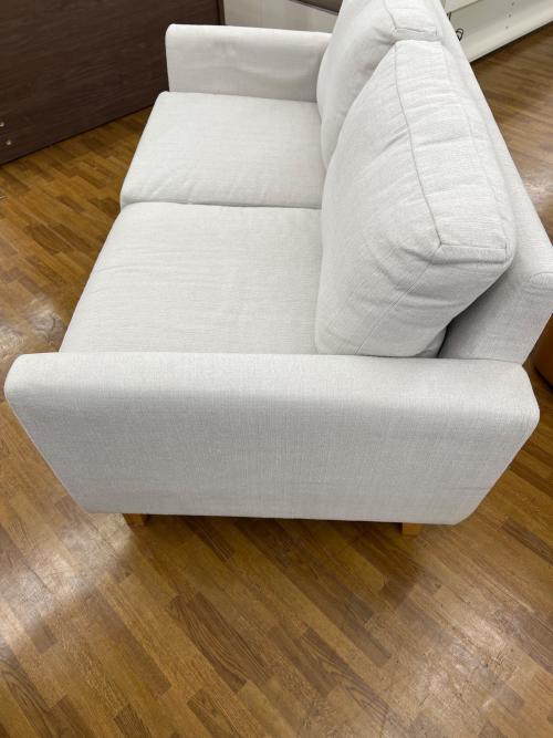 MOMO natural (モモナチュラル) 2人掛けソファー ホワイト PHONO