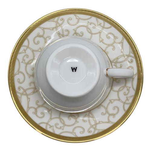 Wedgwood (ウェッジウッド) カップ&ソーサー セレスティアル・ゴールド 5Pセット USED