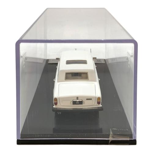 ROLLS-ROYCE モデルカー ホワイト 1/43 ロールスロイス シルバーシャドウ Ⅱ リムジン 1977