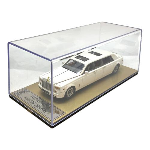 ROLLS-ROYCE モデルカー ホワイト 1/43 ロールスロイス ファントム リムジン