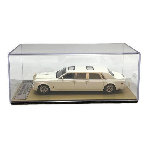 ROLLS-ROYCE モデルカー ホワイト 1/43 ロールスロイス ファントム リムジン