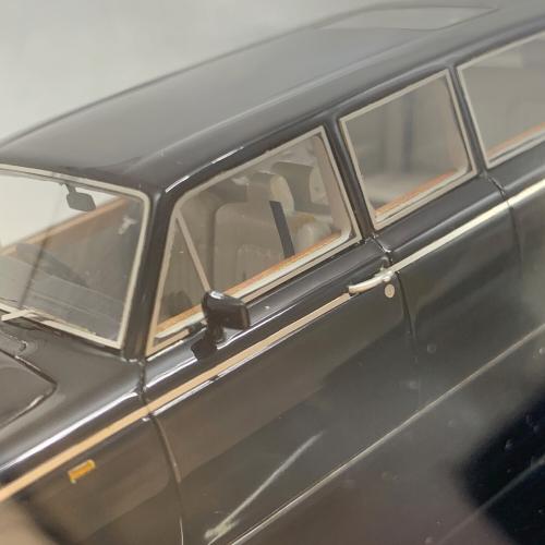 ROLLS-ROYCE モデルカー ブラック 1/43 ロールスロイス シルバーシャドウ Ⅱ リムジン 1977