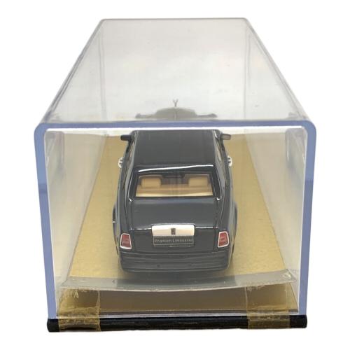 ROLLS-ROYCE モデルカー ブラック ※ネームタグ剥がれ有 1/43 ロールスロイス ファントム リムジン