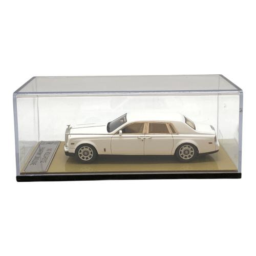 ROLLS ROYCE モデルカー ホワイト 1/43 ロールスロイス ファントム リムジン