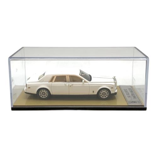 ROLLS ROYCE モデルカー ホワイト 1/43 ロールスロイス ファントム リムジン