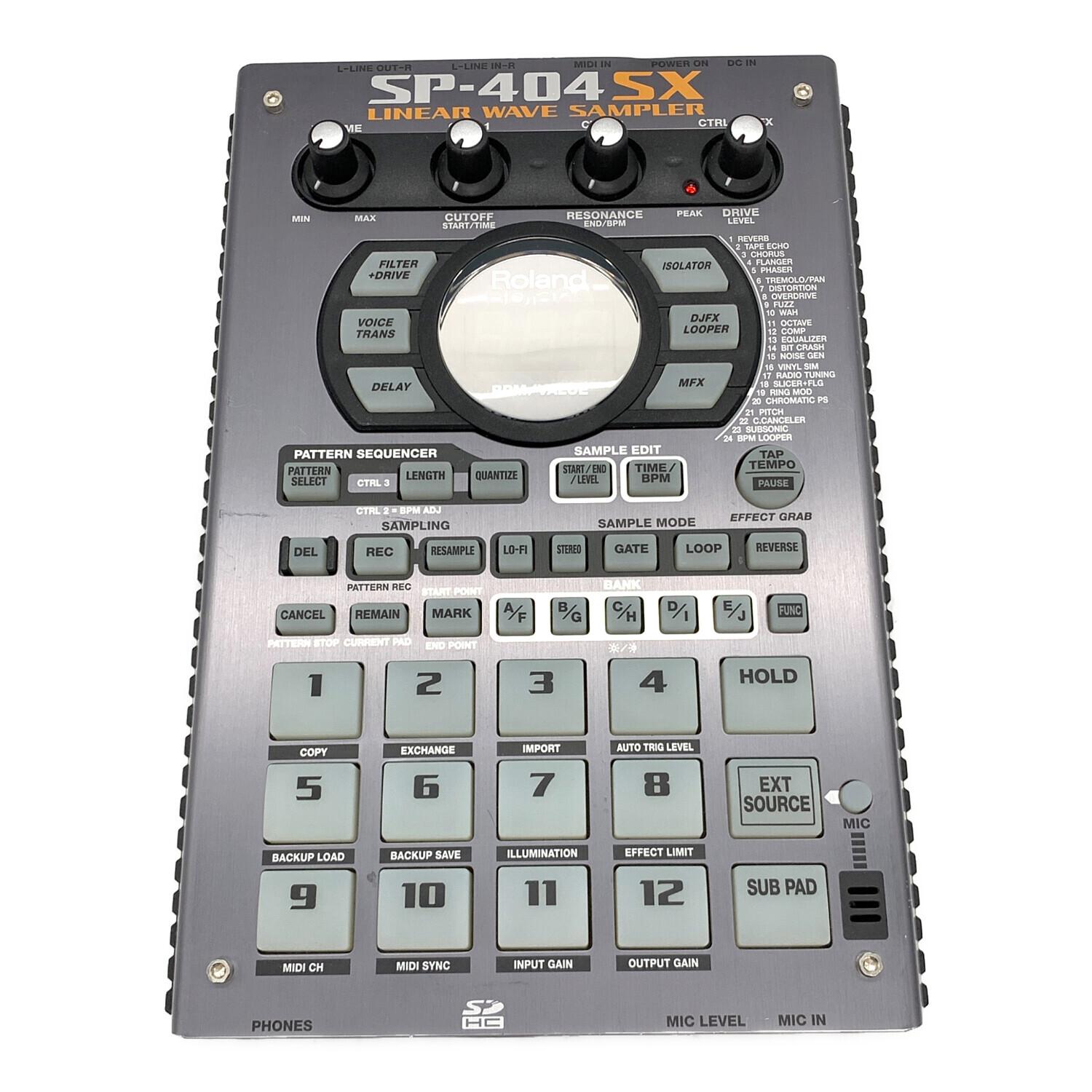 Roland SP-404SX サンプラー CD付き Roland SP-404SX 10周年記念 島村楽器限定カラー新発売！｜島村