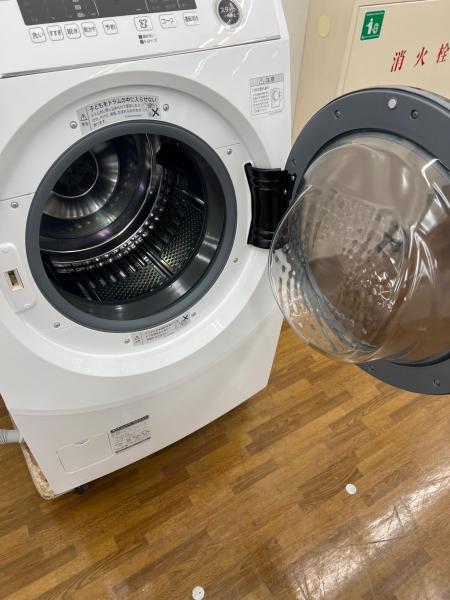 SHARP (シャープ) ドラム式洗濯乾燥機 ES-H10F-WR 2022年製