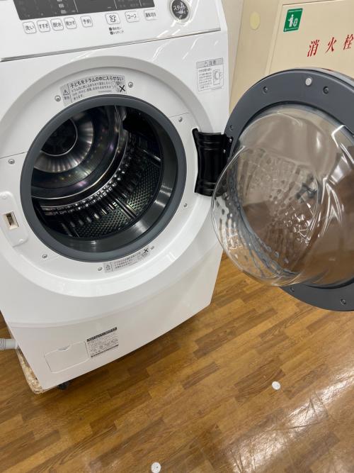 SHARP (シャープ) ドラム式洗濯乾燥機 ES-H10F-WR 2022年製