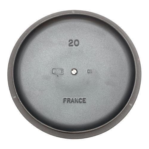 LE CREUSET (ルクルーゼ) 鍋 20cm ブラック ココット・ロンド