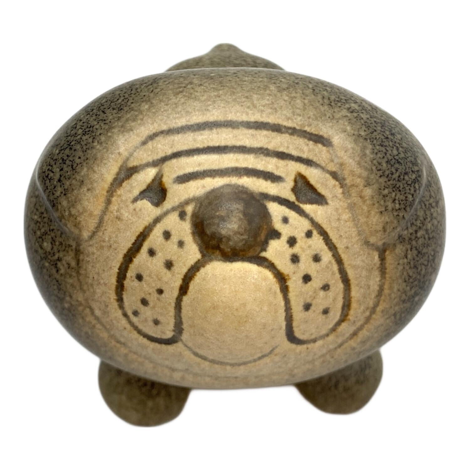 Lisa Larson (リサラーソン) 置物 ブルドッグ S｜トレファクONLINE