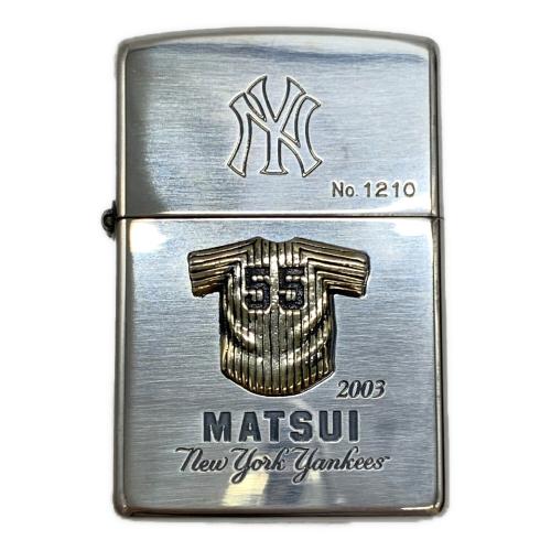 ZIPPO ニューヨークヤンキース 松井秀喜 No.1210 2002年製