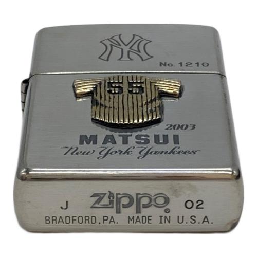 ヤンキース 松井秀喜選手 Zippo ヤンキース 松井秀喜選手 Zippo 絶版/ヴィンテージ Zippo