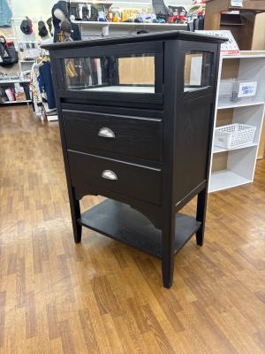 UNICO (ウニコ) コレクションキャビネット ブラック ALETTE