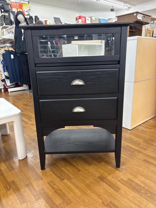 UNICO (ウニコ) コレクションキャビネット ブラック ALETTE