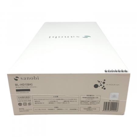 【新品未使用未開封】Sanobi_ダブルアクアイオンドライヤーBL-HD1_黒 ダブルアクアイオンドライヤー | 株式会社 ビューティフルライフ