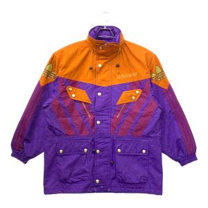 adidas (アディダス) スノーボードウェア(ジャケット) メンズ SIZE O パープル×オレンジ AA-3113 デサント社