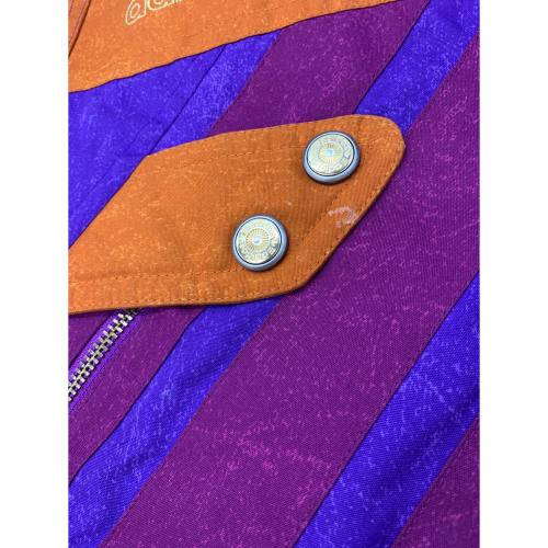 adidas (アディダス) スノーボードウェア(ジャケット) メンズ SIZE O パープル×オレンジ AA-3113 デサント社