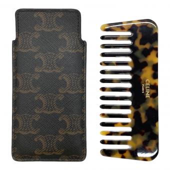 CELINE (セリーヌ) スモールヘアコーム トリオンフキャンバス