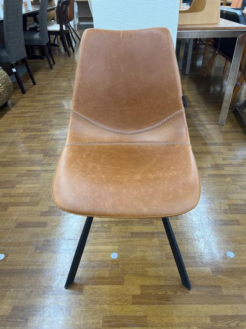 CASTLE LINE (キャッスルライン) PUレザーチェア ブラウン