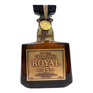 サントリー ローヤル ジャパニーズウィスキー 15年 ゴールドラベル 700ml