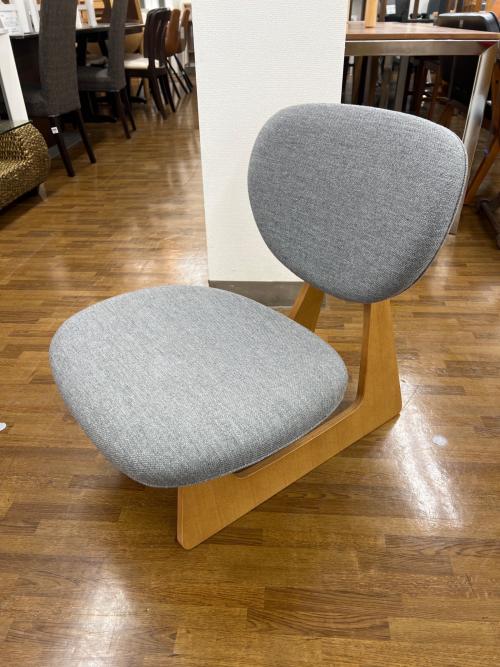 天童木工 (テンドウモッコウ) 低座イス S-5016NA-ST ナチュラル×グレー