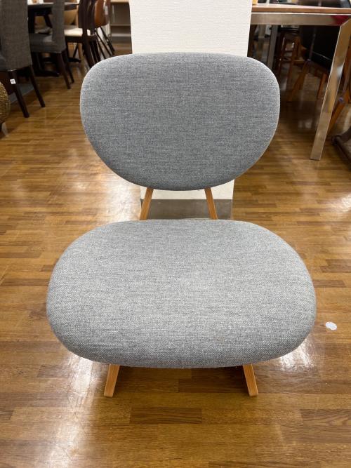 天童木工 (テンドウモッコウ) 低座イス S-5016NA-ST ナチュラル×グレー