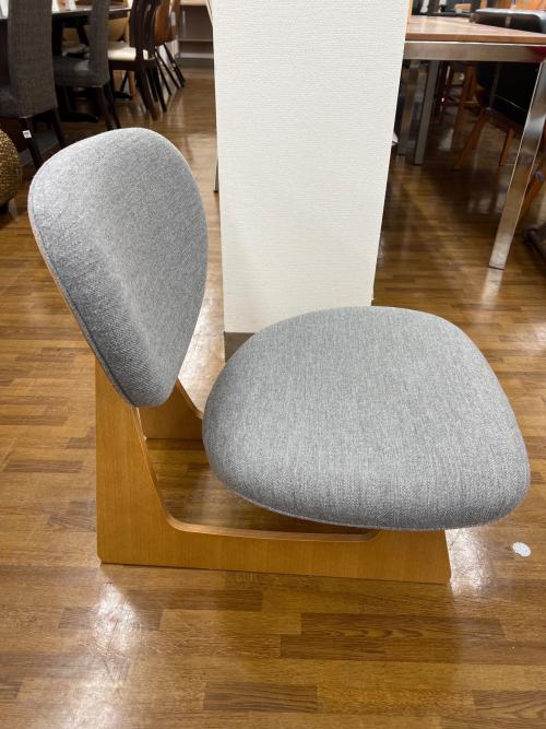 天童木工 (テンドウモッコウ) 低座イス S-5016NA-ST ナチュラル×グレー